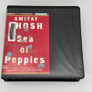 Sea of Poppies Amitav Ghosh Unabridged Audiobook 15 CD Set Phil Gigante Narrator